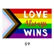 Lgbt Gay Pride Flag | https://www.bestnamebadges.com