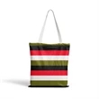 Rainbow Canvas Tote Bag | https://www.bestnamebadges.com