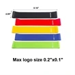 Yoga Latex Resistance Bands Set | https://www.bestnamebadges.com