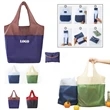 Foldable Polyester Shopping Bag | https://www.bestnamebadges.com