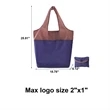 Foldable Polyester Shopping Bag | https://www.bestnamebadges.com