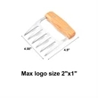 Stainless Steel Meat Claw | https://www.bestnamebadges.com