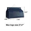 Soft PU Leather Tissue Box | https://www.bestnamebadges.com