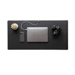 Leather Desk Pad Protector Mat | https://www.bestnamebadges.com