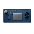 Leather Desk Pad Protector Mat | https://www.bestnamebadges.com