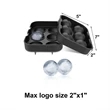 Silicone Sphere 6 Ice Ball Maker | https://www.bestnamebadges.com