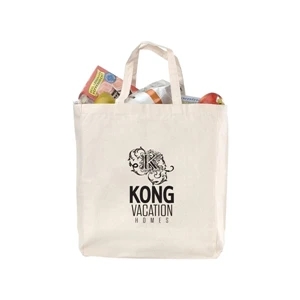 Cotton Canvas Grocery Bag (15 x 18 x 6) 12oz