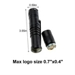 Small Mini LED Flashlight | https://www.bestnamebadges.com