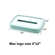 Foldable Silicone Car Tissue Box | https://www.bestnamebadges.com