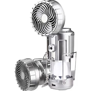 Rechangeable Led Emergency Light With Fan