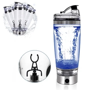Premium Electric Protein Shaker Bottle Portable Mixer Cup