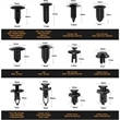 240Pcs Auto Push Pin Rivets Set | https://www.bestnamebadges.com