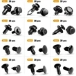 240Pcs Auto Push Pin Rivets Set | https://www.bestnamebadges.com