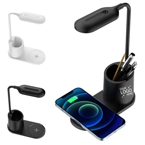 Led Desk Lamp With Wireless Charger