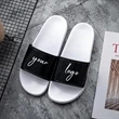 Custom Slides Sandal | https://www.bestnamebadges.com