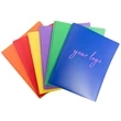 Poly 2 Pocket Presentation Folders 3 Prongs Assorted Colors | https://www.bestnamebadges.com