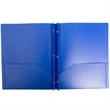 Poly 2 Pocket Presentation Folders 3 Prongs Assorted Colors | https://www.bestnamebadges.com