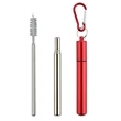 Retractable Straw Set | https://www.bestnamebadges.com