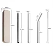 Reusable Straw Set With Case | https://www.bestnamebadges.com