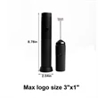 Handheld Milk Frother | https://www.bestnamebadges.com