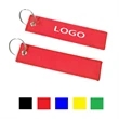 Custom Embroidery Keychain Key Ring | https://www.bestnamebadges.com