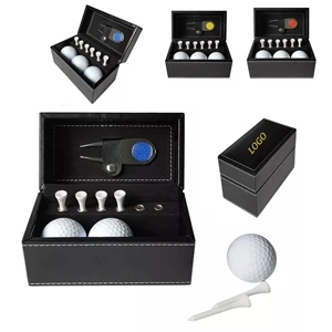 Golf Accessories Gift Set With Pu Box