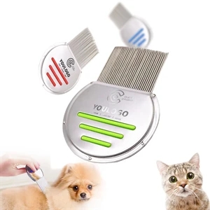 Mini Round Non-slip Handle Pet Comb