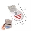 Mini Round Non-slip Handle Pet Comb | https://www.bestnamebadges.com