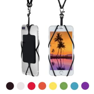 Silicone Phone Lanyard Card Holder