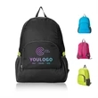 Nylon Foldable Backpack | https://www.bestnamebadges.com