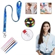 3/4" Autism Awareness Lanyard | https://www.bestnamebadges.com