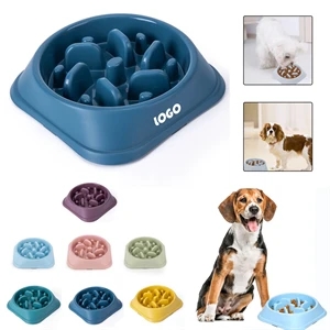 Non Slip Dog Slow Feeder Bowl