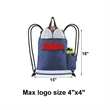 Outdoor Sports Drawstring Backpack | https://www.bestnamebadges.com