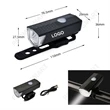 Ipx4 Rechargeable Bicycle Front Light | https://www.bestnamebadges.com