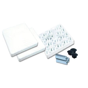 Professional Base Set - 3 Bases - White