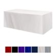 Fitted Poly/Cotton 4-sided Table Cover - Fits 8' Standard... | https://www.bestnamebadges.com