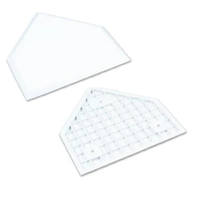 White Molded Rubber Home Plate