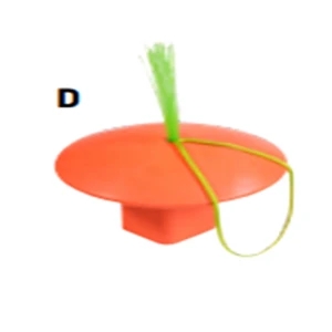 Molded Rubber Base Plug With Tassel