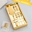 Stainless Steel Cake Knife And Fork Set | https://www.bestnamebadges.com