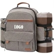 Picnic Backpack With Blanket | https://www.bestnamebadges.com