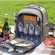 Picnic Backpack With Blanket | https://www.bestnamebadges.com