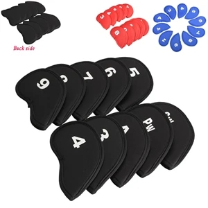 10 Pcs Golf Club Iron Head Covers