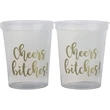 16 Oz. Smooth Wall Plastic Stadium Cup | https://www.bestnamebadges.com