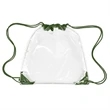 Clear Drawstring Backpack (Ocean) | https://www.bestnamebadges.com