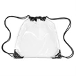 Clear Drawstring Backpack (Ocean) | https://www.bestnamebadges.com