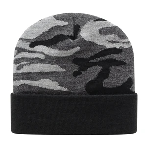 Cap America Urban Camo Knit Beanie | https://www.bestnamebadges.com