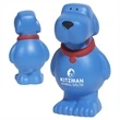 Cartoon Dog Stress Reliever | https://www.bestnamebadges.com