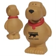 Cartoon Dog Stress Reliever | https://www.bestnamebadges.com
