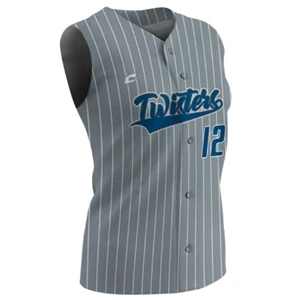 Women's Full-Button Sleeveless Vest - Active Cloth - Fitted