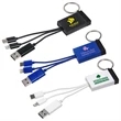 Triplet 3-in-1 Charging Cable with Screen Cleaner | https://www.bestnamebadges.com